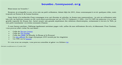 Desktop Screenshot of boumbo.toonywood.org
